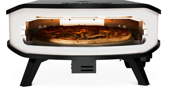 COZZE 17" Gas-Pizzaofen mit drehbarem Stein